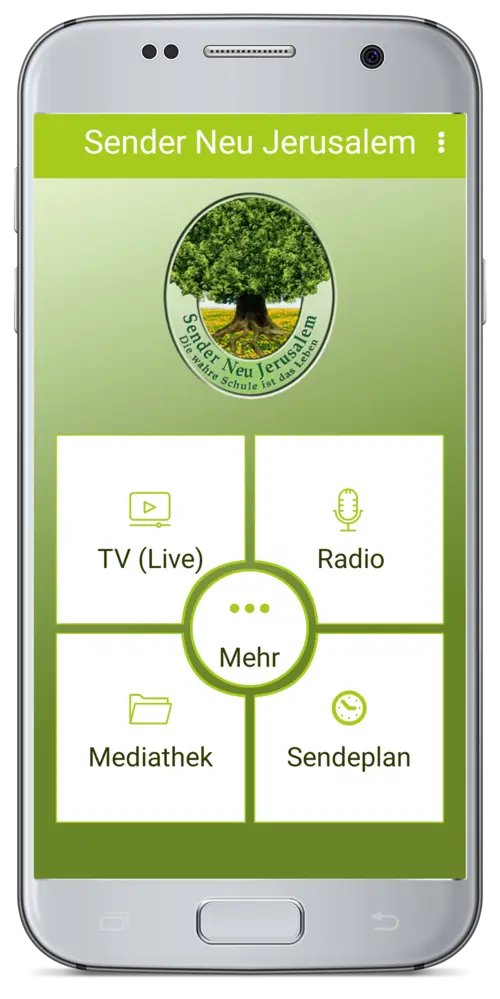 App Sender Neu Jerusalem